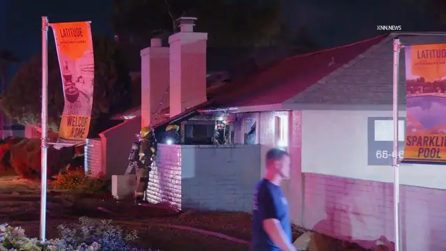 Video thumbnail for US, Phoenix: Phoenix 19th Avenue 1st Alarm Apartment Fire.