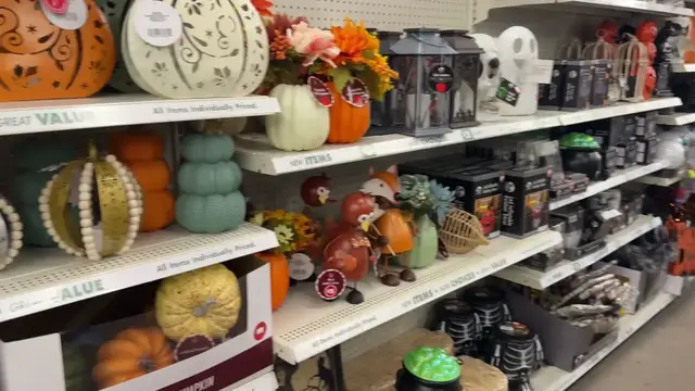 'Video thumbnail for Why Dollar Tree pumpkins are trending right now (GENIUS fall decor hack!)'