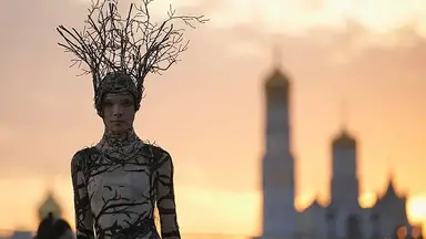 'Video thumbnail for Moscow fashion week draws designers from across the globe'