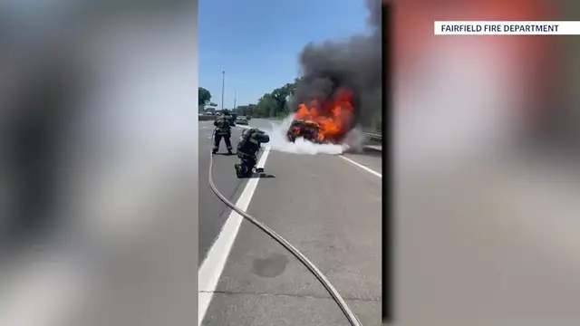 Video thumbnail for Battling more than flames: How extreme heat multiplies danger for firefighters
