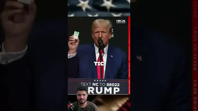 'Video thumbnail for business basics: trump explains inflation using tic tacs'