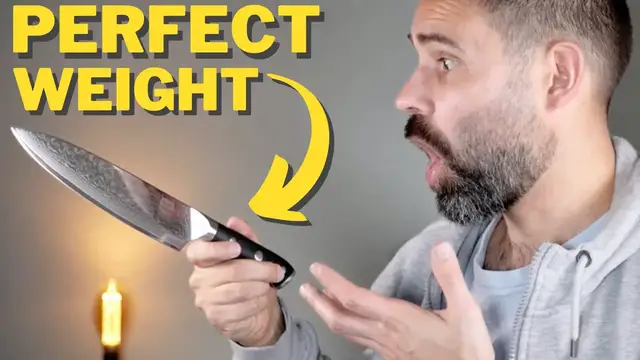 'Video thumbnail for Shan Zu Chef Knife 8 Inch Japanese Steel Damascus Review'