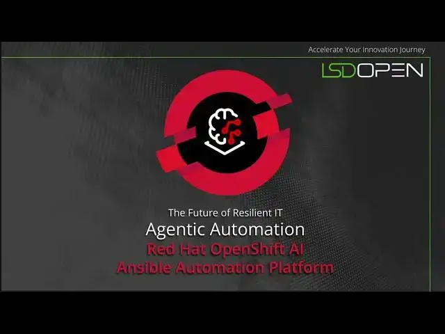 Video thumbnail for Unlocking Agentic Automation with Red Hat OpenShift AI & Ansible