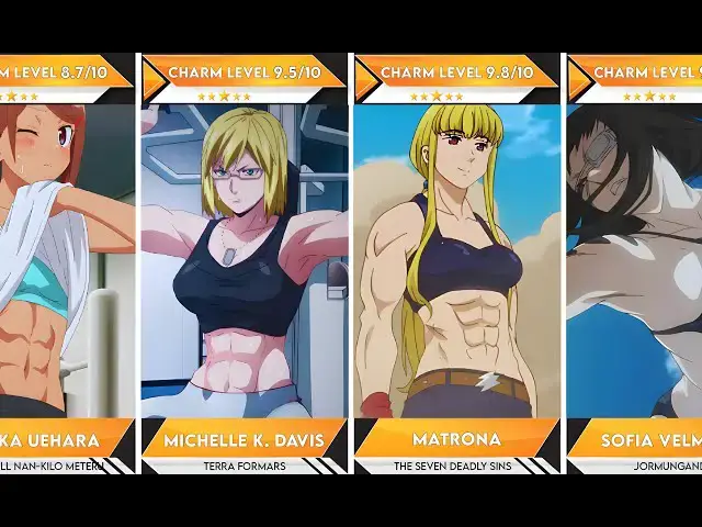 Video thumbnail for The TOP 55 Muscular Anime Girls You Need to Know Now | Anime Bytes
