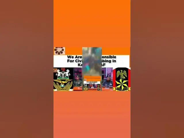 Video thumbnail for We Are Not Responsible For Civilians Bombing In Kaduna - NAF ~ OsazuwaAkonedo