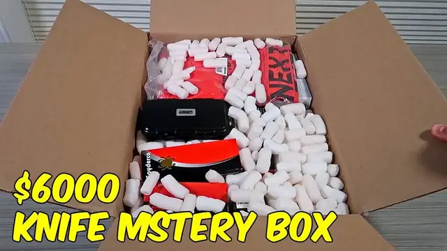 'Video thumbnail for $6000 Knife Mystery Box'