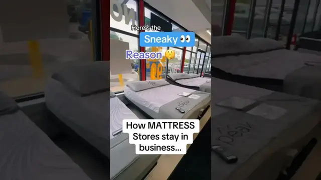 Video thumbnail for finance unfolded: sneaky reason mattress stores stay in business