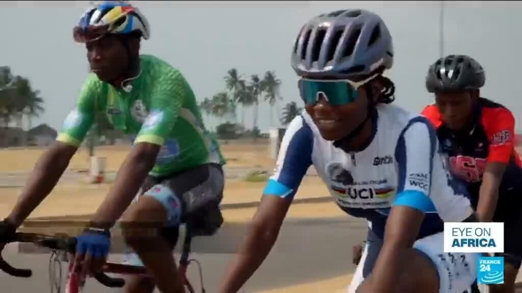 Video thumbnail for Benin's 18-year-old cycling prodigy hopes to lead the way for more female cyclists