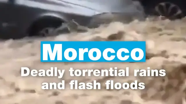 Video thumbnail for Morocco: Deadly torrential rains and flash floods