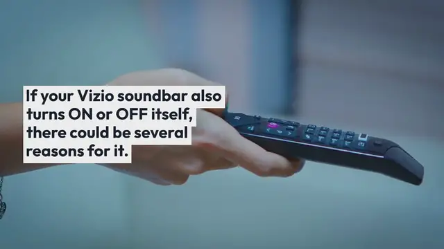 Video thumbnail for Vizio Sound Bar Turning ON/OFF By itself [solved]