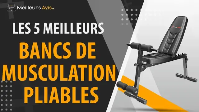 Video thumbnail for ⭐️ MEILLEUR BANC DE MUSCULATION PLIABLE - Avis & Guide d'achat (Comparatif 2022)