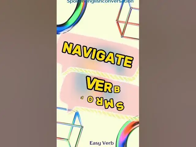 'Video thumbnail for What is the V1 V2 V3 V4 V5 of NAVIGATE #verbformsv1v2v3v4v5 #englushconjugatin#easyverb #gammer'