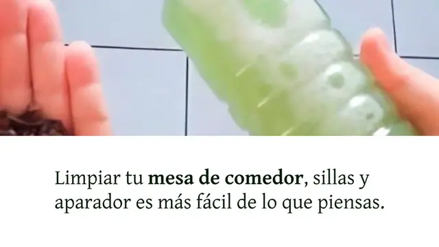 Video thumbnail for El truco genial para limpiar muebles de madera y dejarlos como nuevos: