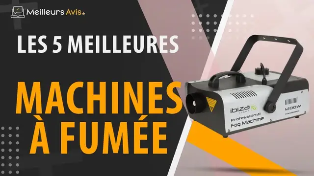 Video thumbnail for ⭐️ MEILLEURE MACHINE À FUMÉE - Comparatif 2024