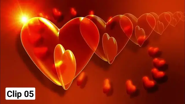 Video thumbnail for Heart Motion Backgrounds Video