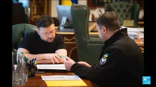 Video thumbnail for Zelensky signals defense shakeup with tech-focused appointment