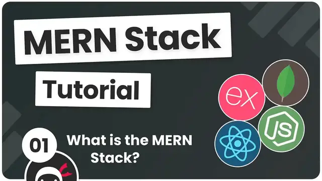 Video thumbnail for MERN Stack Tutorial #1 - What is the MERN Stack_