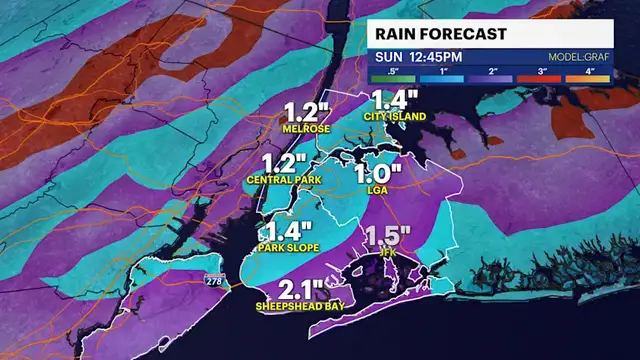 Video thumbnail for STORM WATCH: Pleasant weather before heavy rain arrives tomorrow