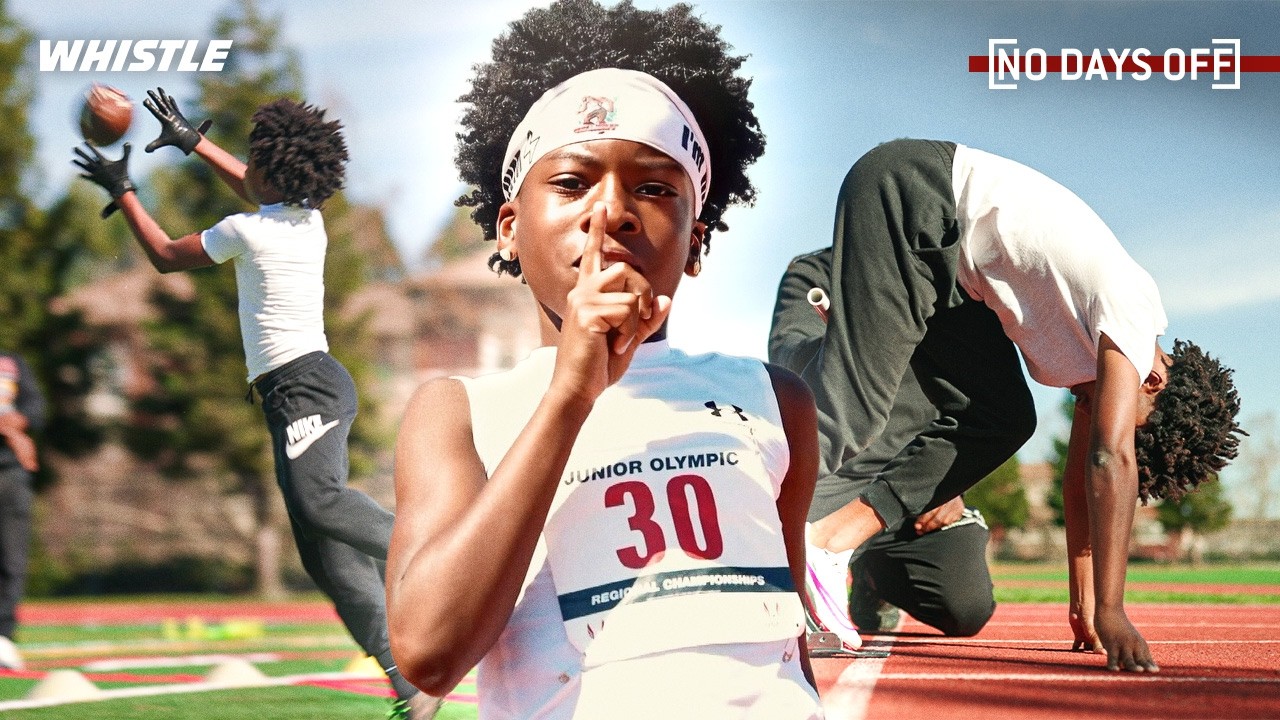 Video thumbnail for “I Want To Win A Heisman” 12-Year-Old Jasani Highsmith Is A DUAL-Sport Phenom!