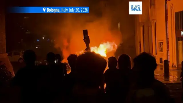 Video thumbnail for Anger mounts in Italy after Moroccan man dies under police restraint while pleading for help