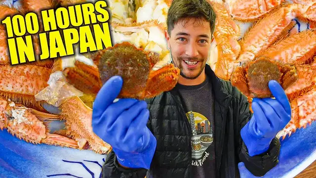 Video thumbnail for 100 Hours of Japanese Food TOKYO Noodles, KYOTO Street Food + HOKKAIDO Seafood!