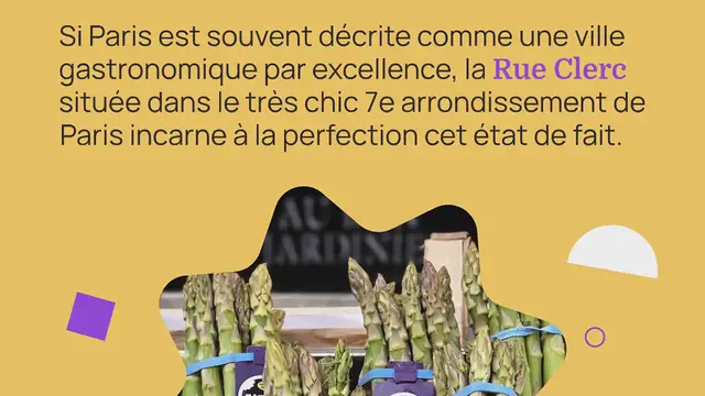 Video thumbnail for Rue Clerc : paradis gourmand du 7e arrondissement de Paris