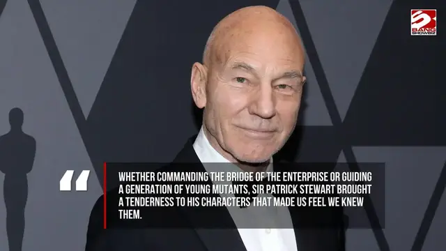 Video thumbnail for Sir Patrick Stewart added ‘tenderness to his characters’