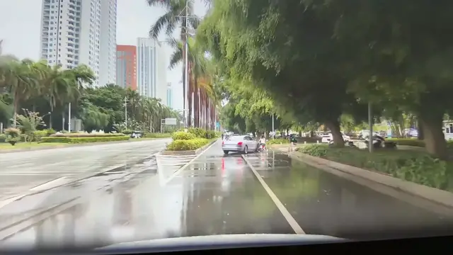 Video thumbnail for Rainy Road Crash: Motorcycle Hit in Guangxi