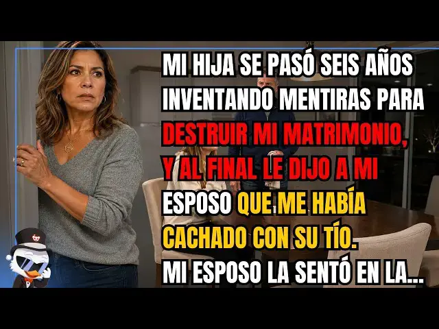 Video thumbnail for Mi hija se pasó seis años inventando mentiras para destruir mi matrimonio, y al final le dijo...