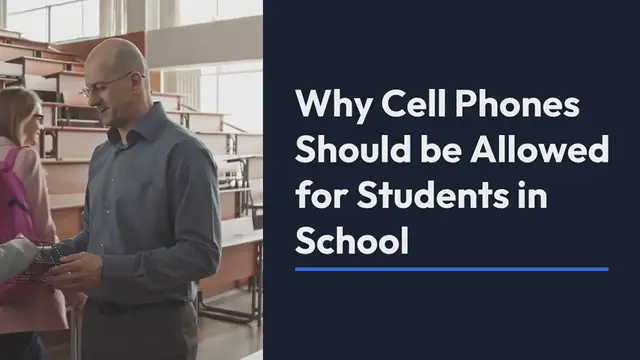 Video thumbnail for Why Cell Phones Should be Allowed for Students