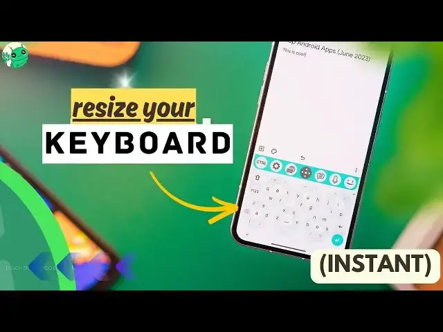 Video thumbnail for How To Change Keyboard Size On ANY Android! [Resize]