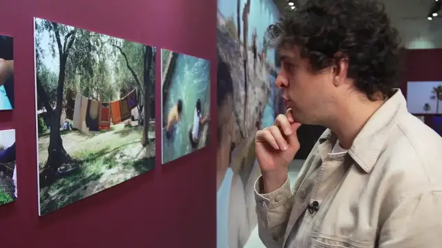 'Video thumbnail for Palestinian-American artist Adam Rouhana showcases 'before freedom' in Doha'