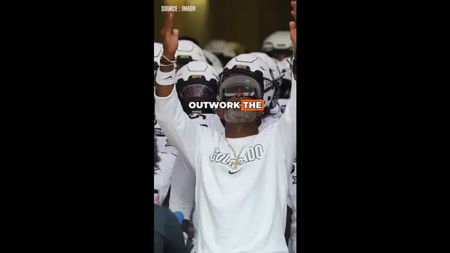 'Video thumbnail for Deion Sanders Sends a Bold Message Ahead of Colorado-BYU'