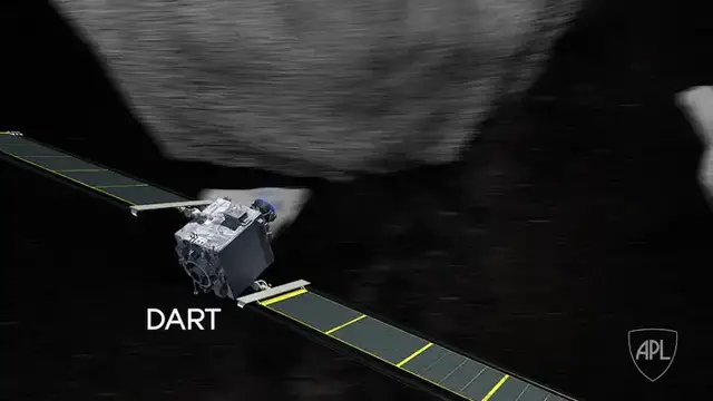 'Video thumbnail for NASA's DART: Redirecting An Asteroid To Protect Earth'