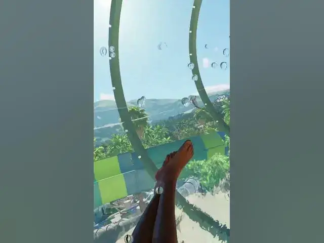 Video thumbnail for Paradise Planet Natural Tropical Walking In First Person Planet Coaster 2