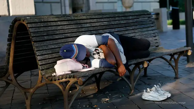 'Video thumbnail for Trump gives DC’s unhoused population an ultimatum: shelter, treatment or jail'