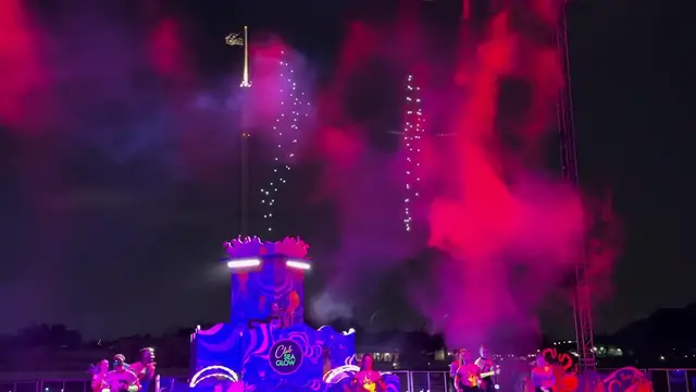 'Video thumbnail for Drone Show at SeaWorld Orlando!'
