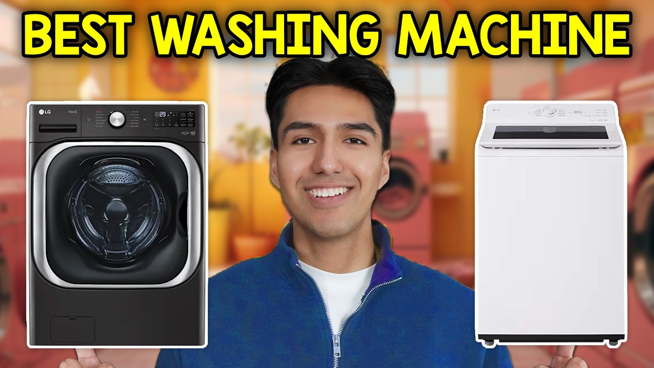 Video thumbnail for 7 Best Washing Machines (Front-Load, Top-Load, HE, etc)