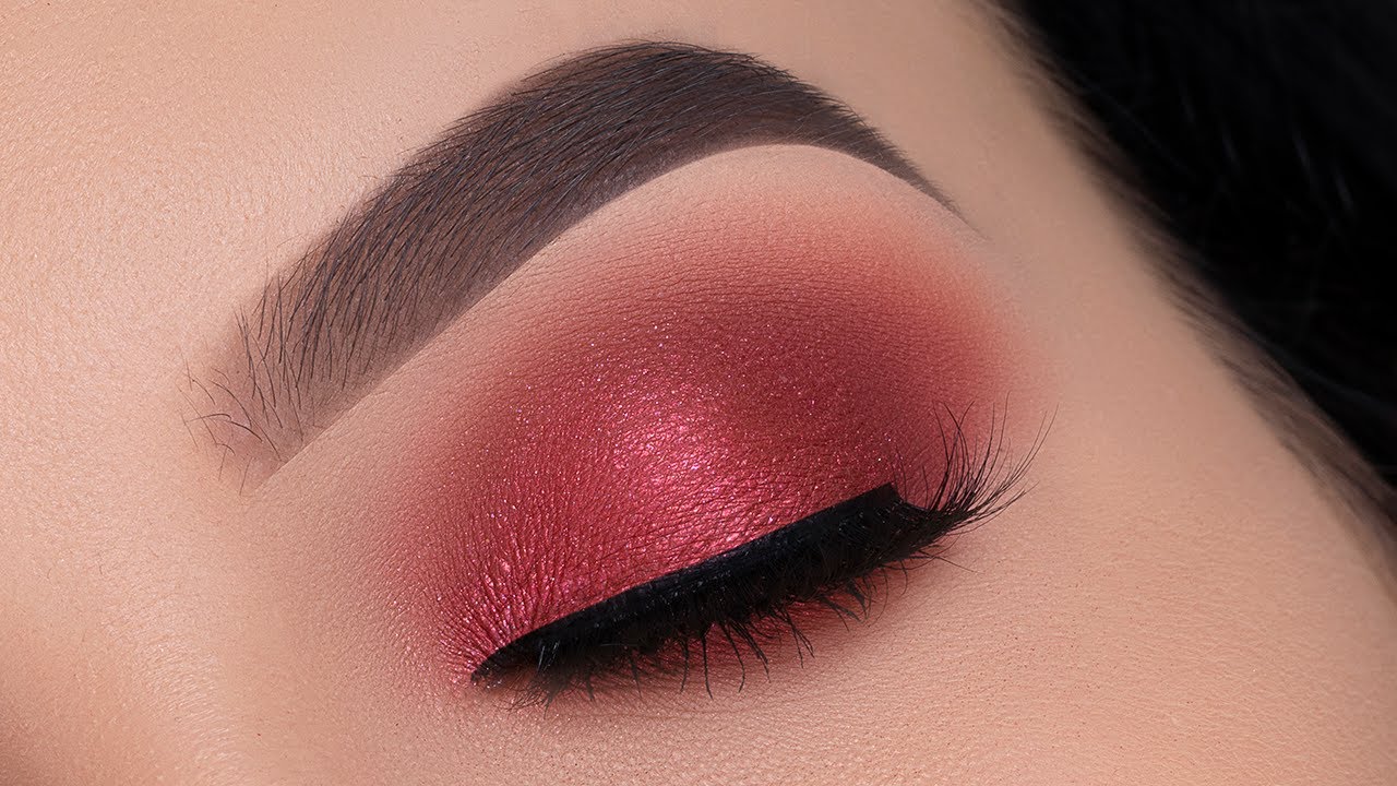 Video thumbnail for WEARABLE Red Eye Makeup Tutorial | Christmas Makeup Tutorial