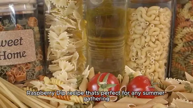 Video thumbnail for Raspberry Dip recipe