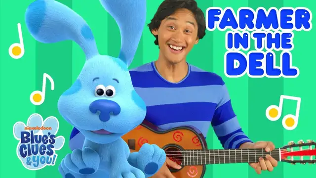 Video thumbnail for Farmer in the Dell Nursery Rhymes for Kids | Blue's Clues & You!