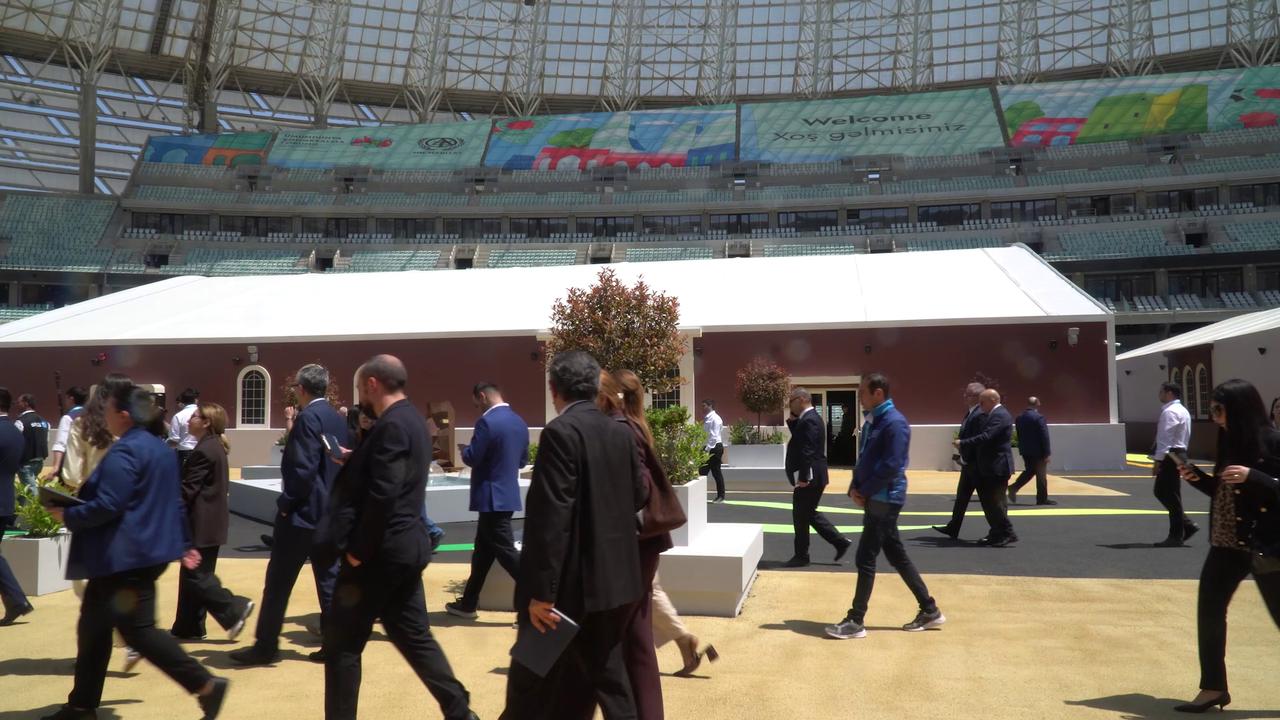 Video thumbnail for Azerbaijan: There are only a few days left until the start of the World Urbanism Forum (WUF13) in Azerbaijan..