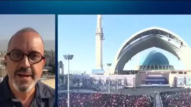 Video thumbnail for 15 million people expected to attend former supreme leader's funeral