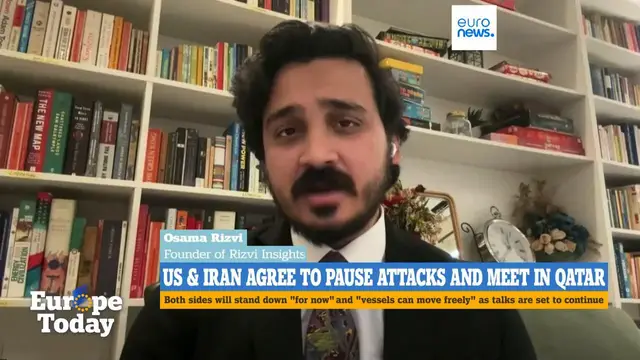 Video thumbnail for No Iran-US escalation boosts hopes for diplomacy, analyst says