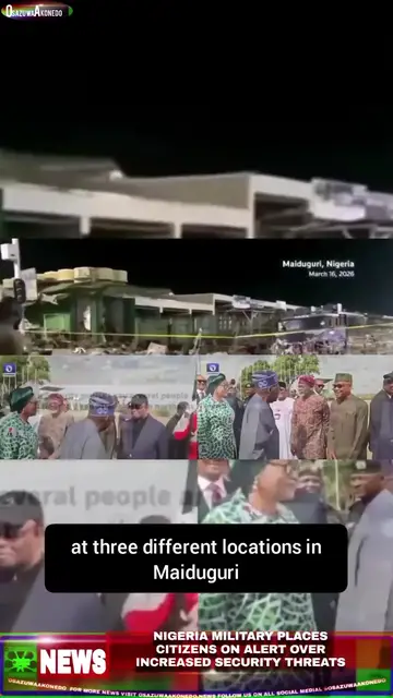 Video thumbnail for Nigeria Military Places Citizens On Alert Over Increased Security Threats