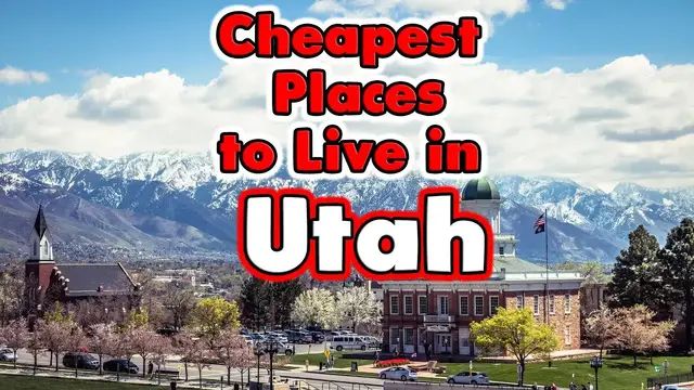 'Video thumbnail for 10 Cheapest Places in UTAH to Buy a Home  (Nice Places)'
