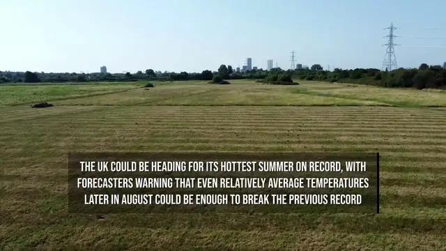 Video thumbnail for Europe Braces for Fifth Heat Wave of Summer as London Nears 38°C.