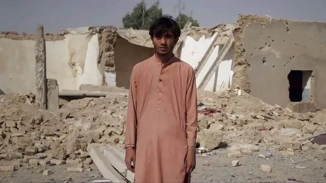 'Video thumbnail for Afghan survivor recalls horror as Pakistan-Afghanistan ceasefire brings fragile calm'