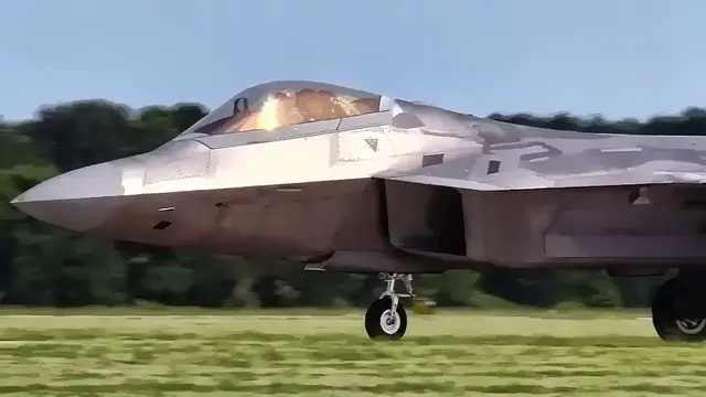 Video thumbnail for F-22 Raptors & T-38 Talons Takeoff • Langley Air Force Base