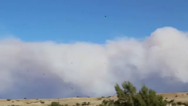 Video thumbnail for US: Over 150 Structures Destroyed as Aspen Acres Fire Rages Across Southern Colorado 2.